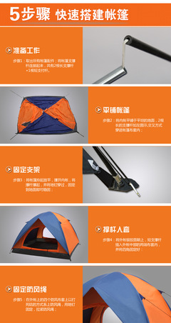 【淘寶清倉(cāng)】正品綠族雙層防曬帳篷，開啟你的戶外野營(yíng)之旅